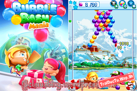 Game Java Bubble Bash Mania Gameloft - Bắn Bóng Vui Nhộn